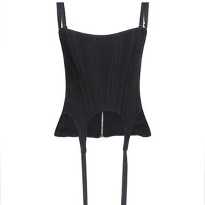 Dion Lee Arch Longline Corset Garter Top